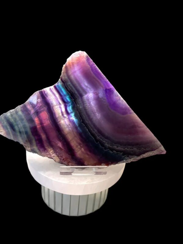 BEAUTIFUL RAINBOW FLUORITE SLICE - Image 6