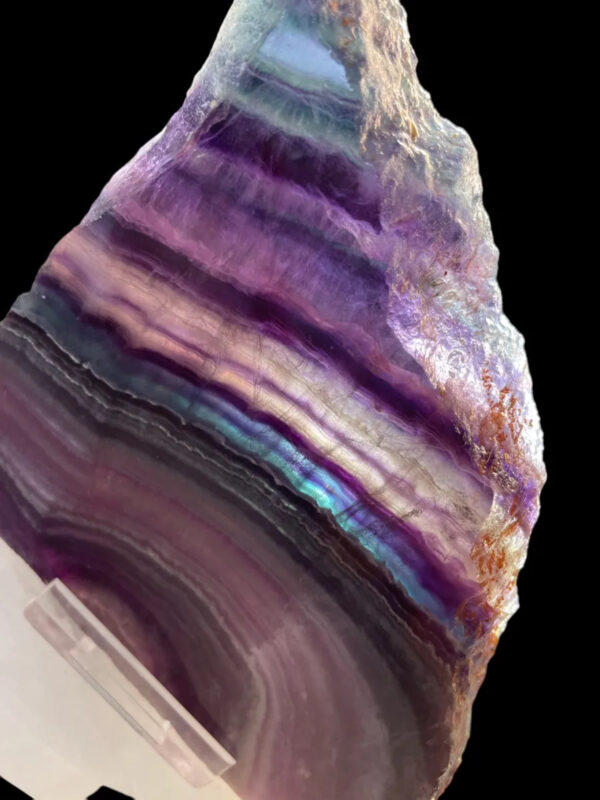 BEAUTIFUL RAINBOW FLUORITE SLICE - Image 3