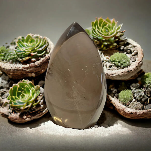 EXTRA QUALITY SMOKEY QUARTZ FLAME - Image 5