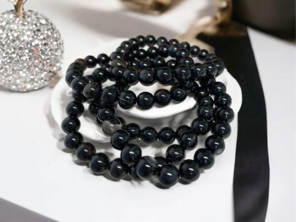 BLACK AGATE BRACELET