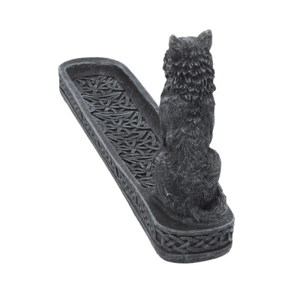 CATCHING THE SCENT 25CM WOLF INCENSE HOLDER - Image 6