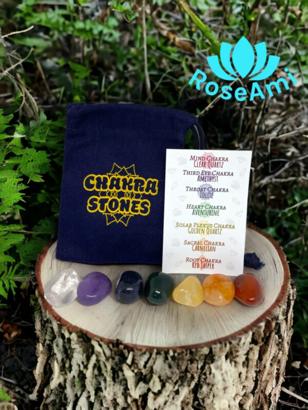 CHAKRA TUMBLESTONE SET