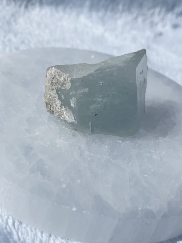 RARE- RAW AQUAMARINE FROM SHIGAR VALLEY - Image 7