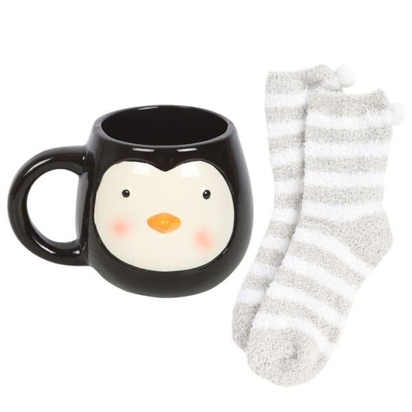 PENGUIN MUG AND SOCKS SET - Image 2