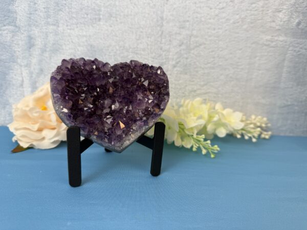 HIGH GRADE AMETHYST HEART - Image 6